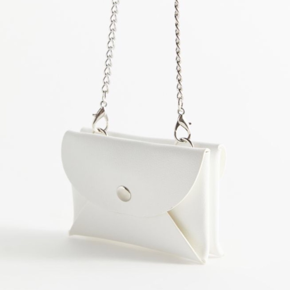 💗HP💗 NEW White Mini Envelope Crossbody Bag UO
